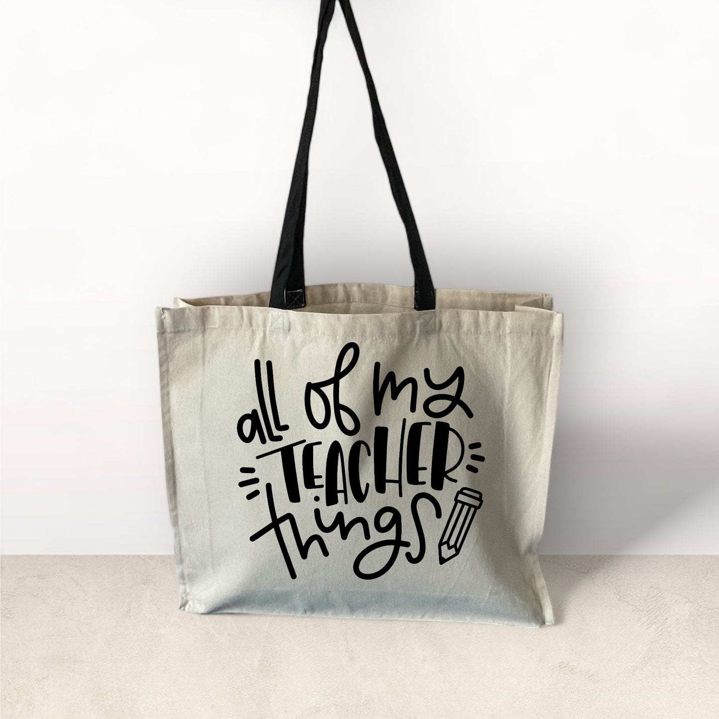 All my teacher things, Tote Bag