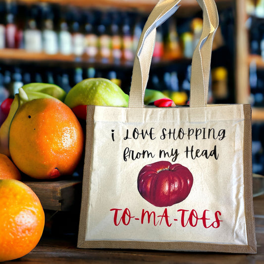 To-ma-toes Tote Bag by Alo Art®